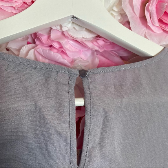 Black Swan Cut Out Sleeve Blouse Sz L - Picture 3 of 5